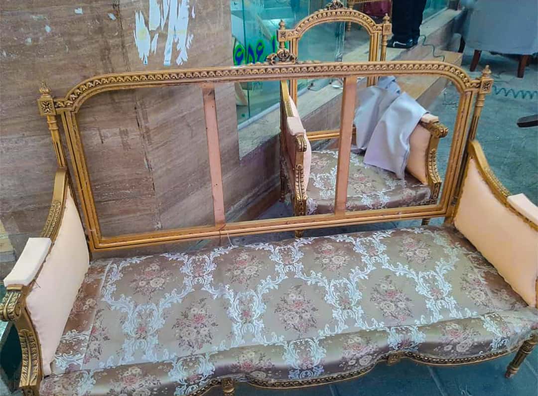 قیمت تعمیر مبل در فردیس