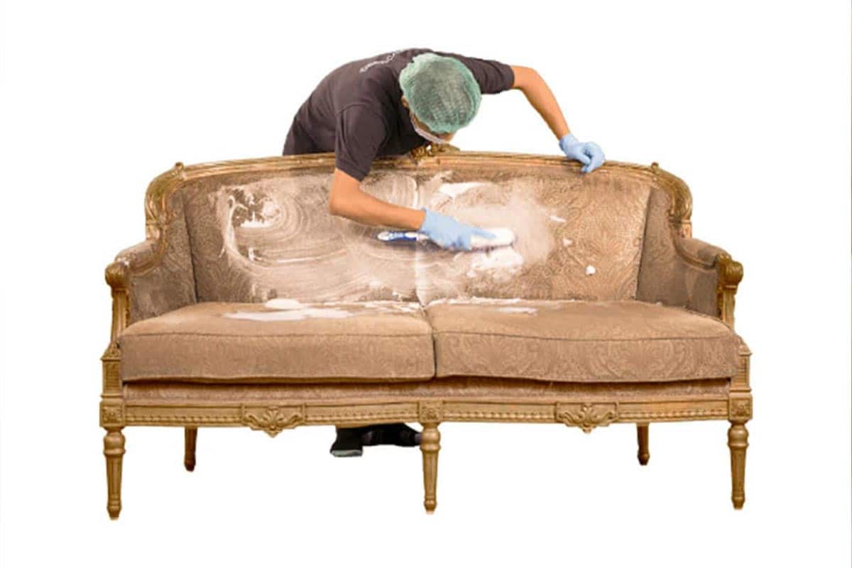 مراحل تمیز کردن و نگهداری مبل